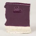 Eggplant Speckled White