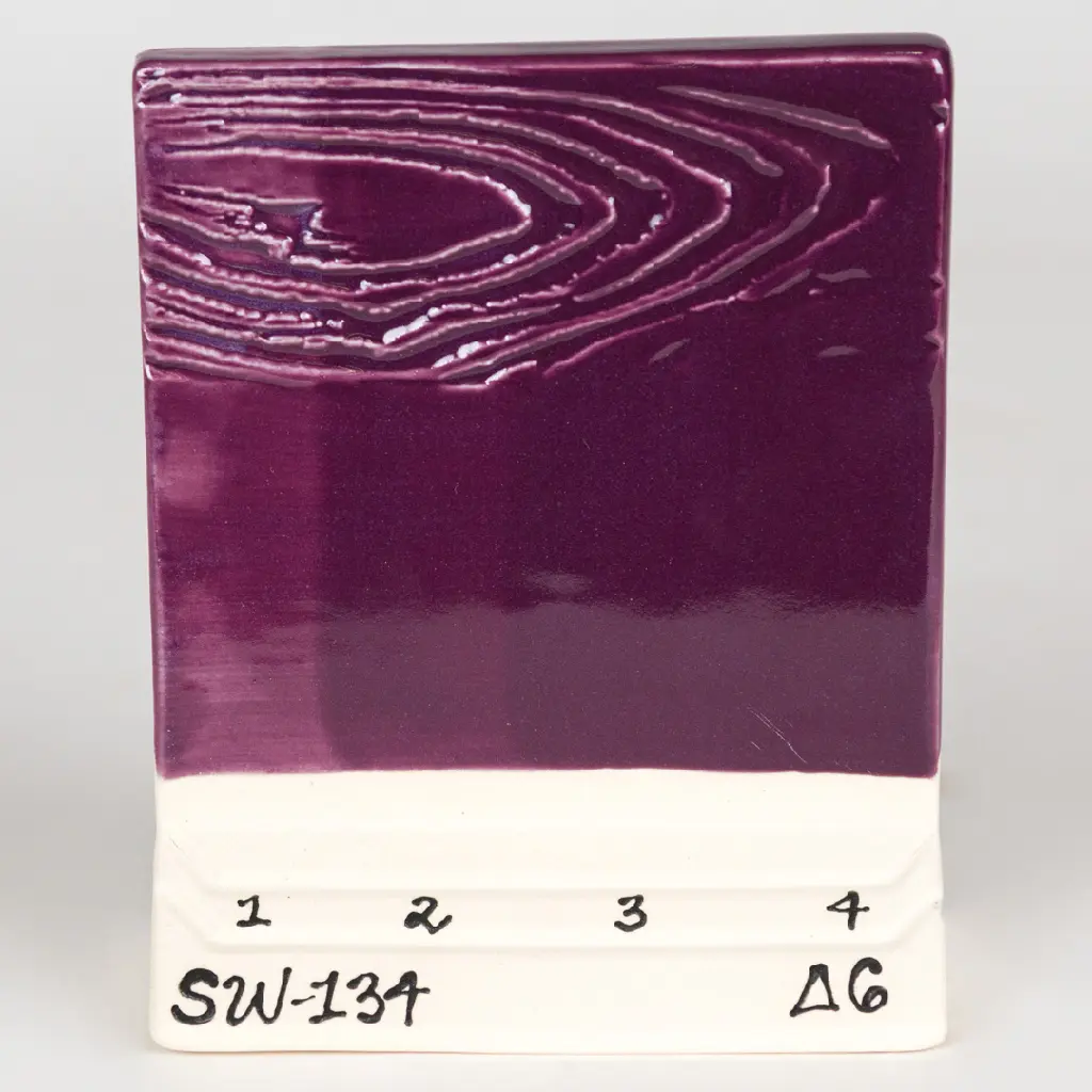Eggplant 1, 2, 3, 4 Coats, Cone 6
