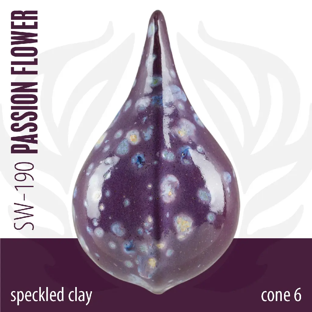 Passion Flower Speckled Clay