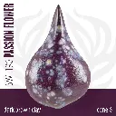 Passion Flower Dark Brown Clay