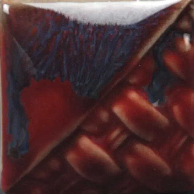 Dark Flux over Cinnabar, Cone 6