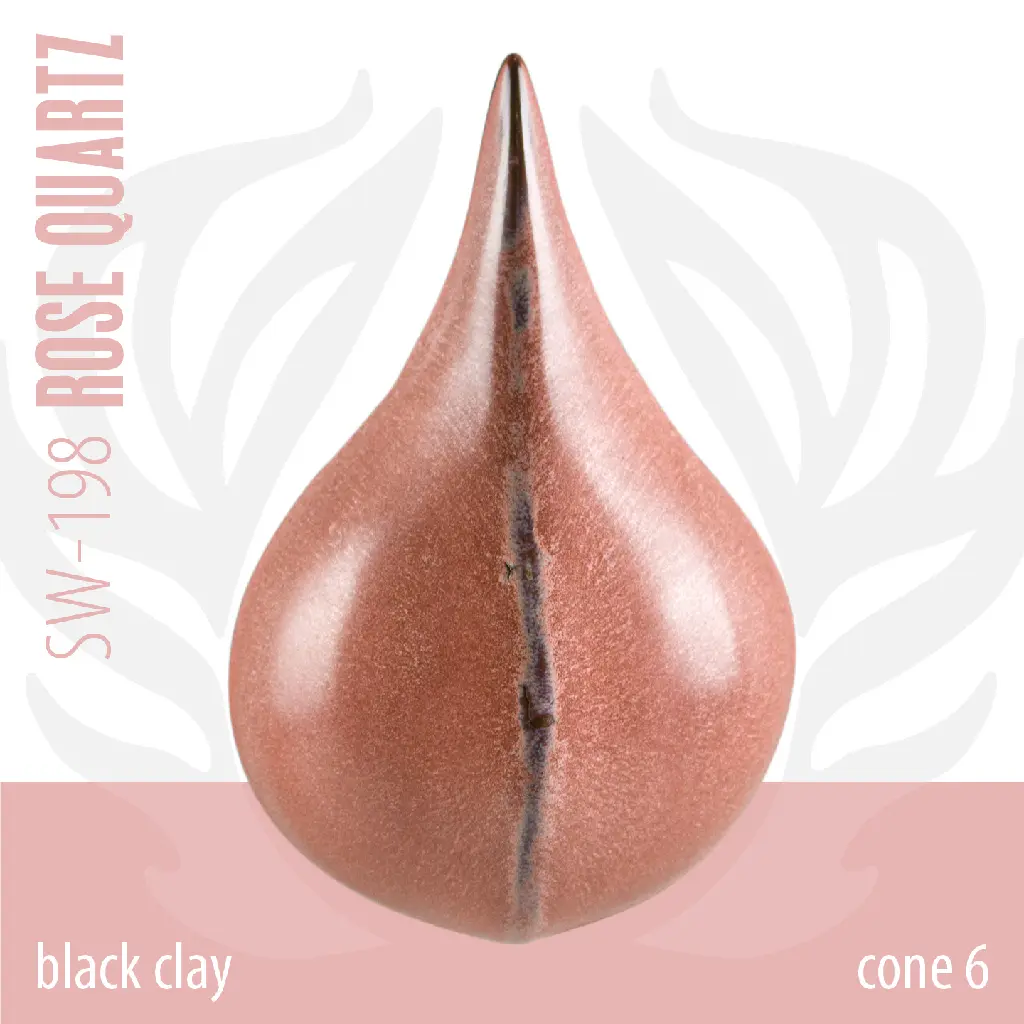 Rose Quartz Black Clay