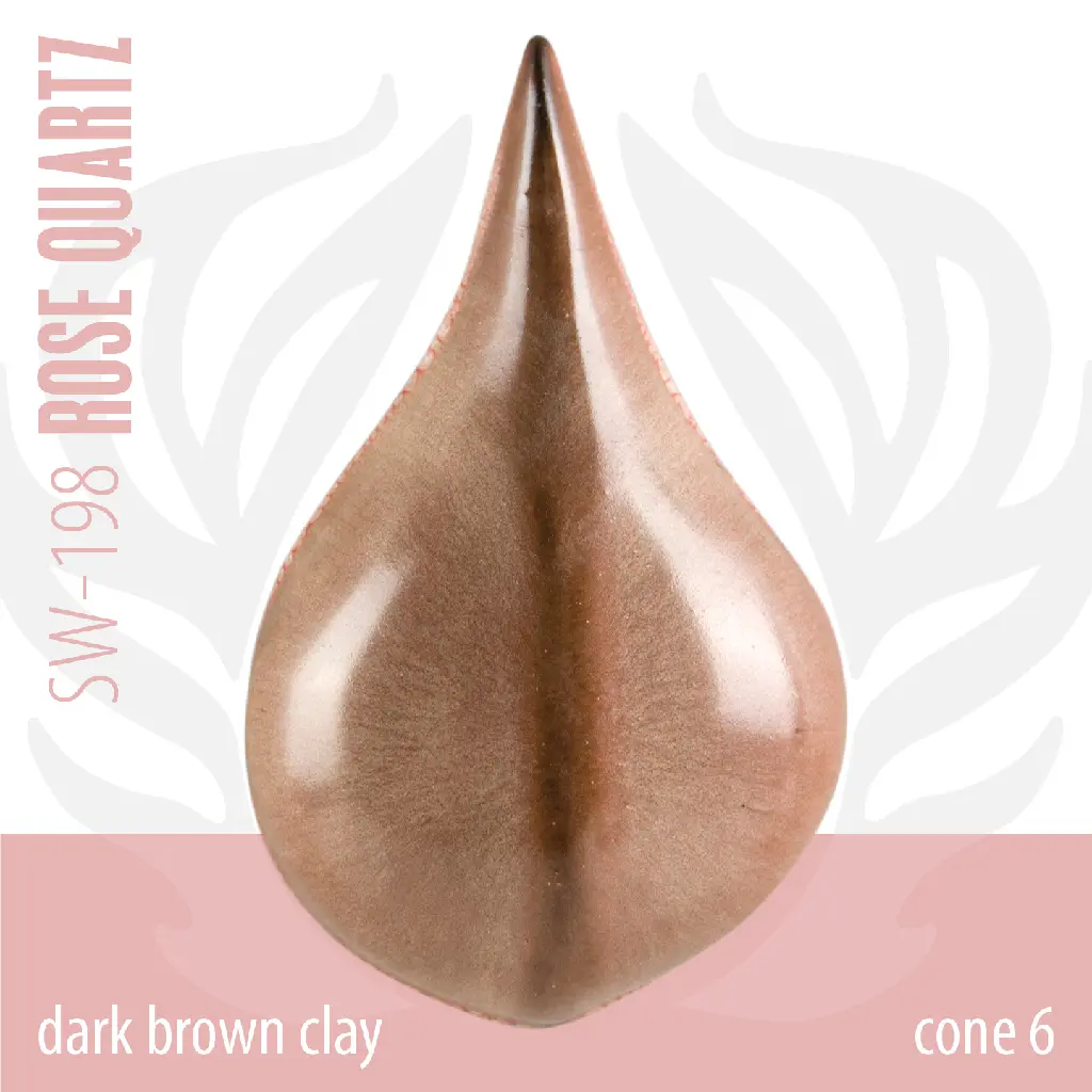 Rose Quartz Dark Brown Clay