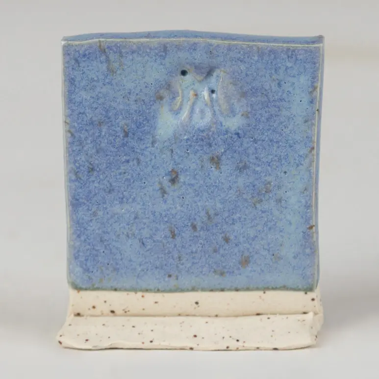 Frost Blue, White Speckled