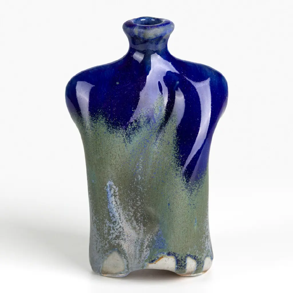 Frost Blue Soda Fired