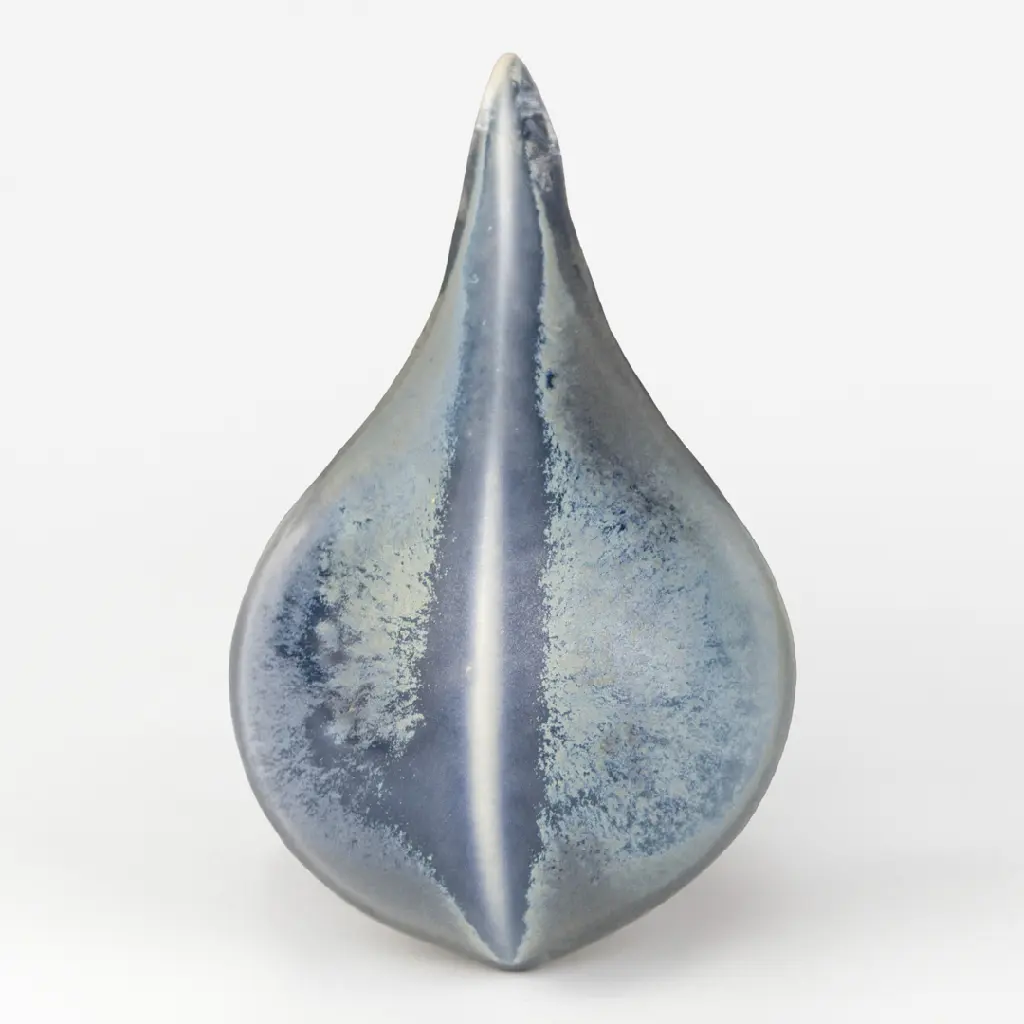 Frost Blue Soda Fired