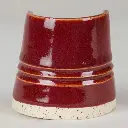 Cinnabar Speckled White